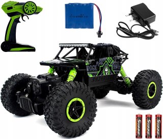 Zdalnie Sterowany Samochód Auto Terenowy Rock Crawler 4Wd 1:18 4X4 Abs