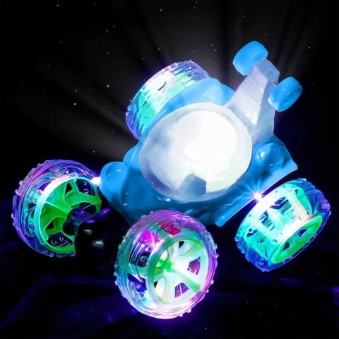 Zdalnie Sterowany Samochód Kaskaderski Twister 360° Led 27Mhz Dla Dzieci