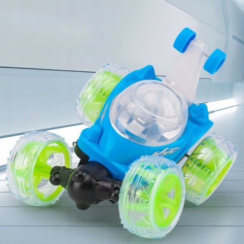 Zdalnie Sterowany Samochód Kaskaderski Twister 360° Led 27Mhz Dla Dzieci