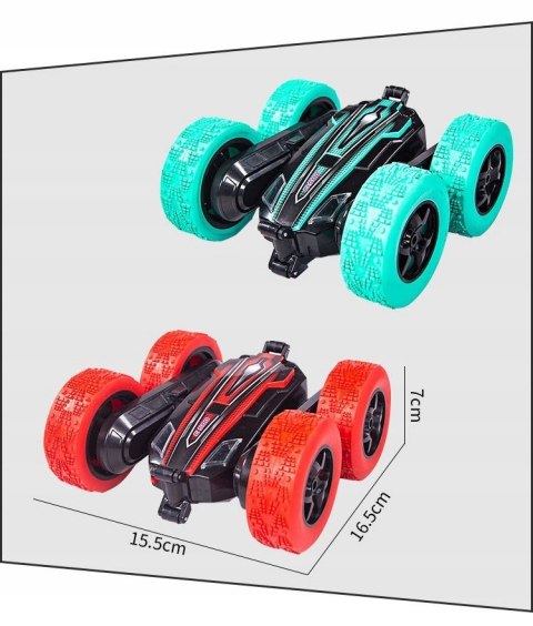 Zdalnie Sterowany Samochód Kaskaderski Twister Z Led, 360° Obrót, 2 Kolory