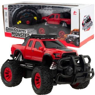 Zdalnie Sterowany Samochód Rc Country Monster Z Pilotem I Gumowymi Kołami