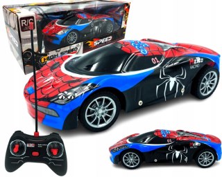 Zdalnie Sterowany Samochód Spiderman Z Światłami, Skala 1:18 Dla Dzieci