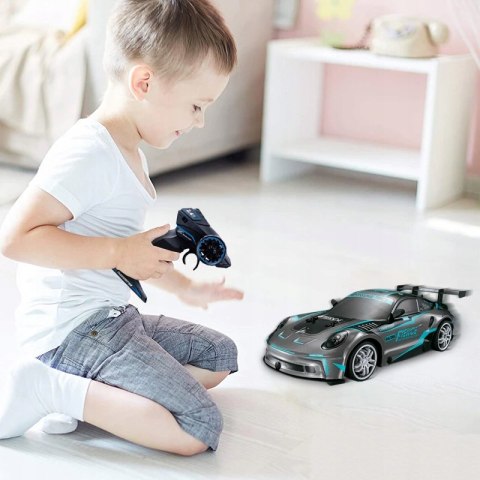 Zdalnie Sterowany Samochód Wyścigowy Auto Rc Led Drift 18Km/H, 2 Kolory