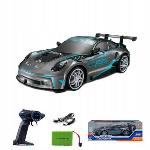 Zdalnie Sterowany Samochód Wyścigowy Auto Rc Led Drift 18Km/H, 2 Kolory