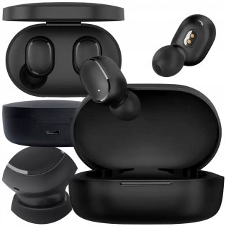 Xiaomi Earbuds Basic 2 Bezprzewodowe, Redukcja Szumów, Bluetooth 5.0 Czarne