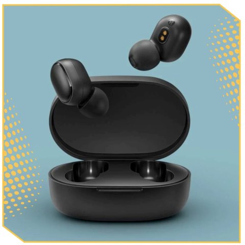 Xiaomi Earbuds Basic 2 Bezprzewodowe, Redukcja Szumów, Bluetooth 5.0 Czarne