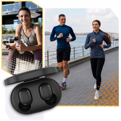 Xiaomi Earbuds Basic 2 Bezprzewodowe, Redukcja Szumów, Bluetooth 5.0 Czarne