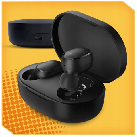 Xiaomi Earbuds Basic 2 Bezprzewodowe, Redukcja Szumów, Bluetooth 5.0 Czarne