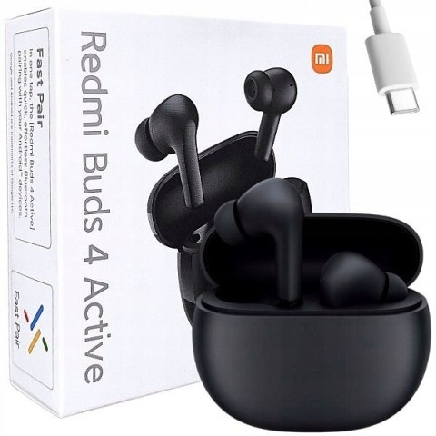 Xiaomi Redmi Buds 4 Active Bluetooth 5.3 Słuchawki Dokanałowe Z Mikrofonem