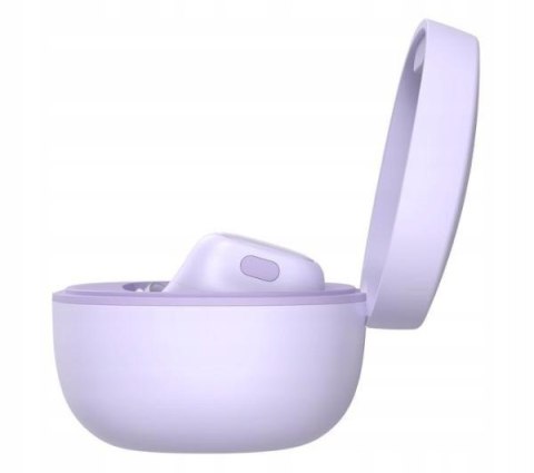 Baseus Encok Wm01 Tws Fioletowe Słuchawki Bluetooth 5.0 Z Mikrofonem Hd