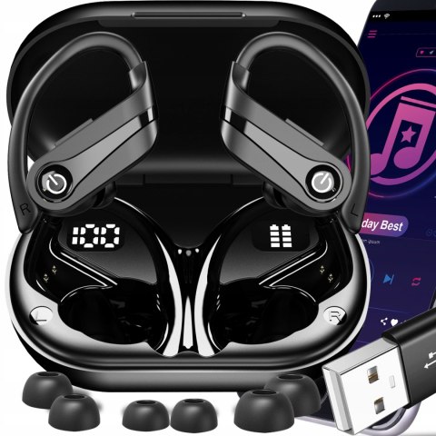 Bezprzewodowe Słuchawki Bluetooth 5.3 Tws Z Powerbankiem I Redukcją Szumu