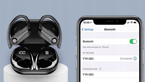 Bezprzewodowe Słuchawki Bluetooth 5.3 Tws Z Powerbankiem I Redukcją Szumu
