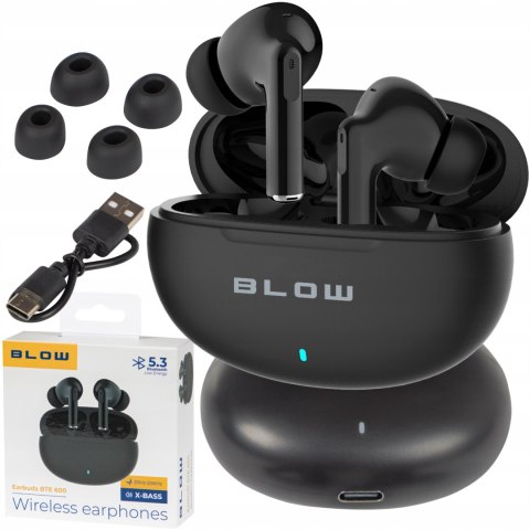 Bezprzewodowe Słuchawki Douszne Bluetooth 5.3 Z Mikrofonem Etui Ładującym