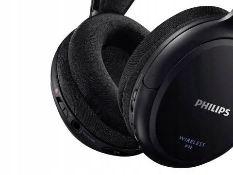 Bezprzewodowe Słuchawki Philips Shc5200/10, Radiowe, 14H Pracy, Czarne