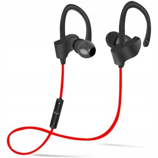 Bezprzewodowe Słuchawki Sportowe Bluetooth Zauszniki Mikrofon 10M Zasięg