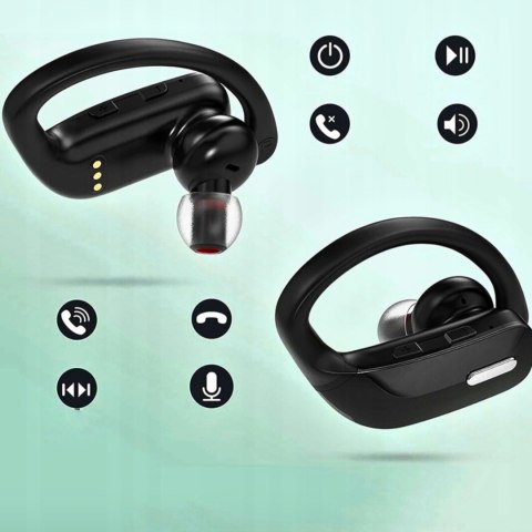 Bezprzewodowe Słuchawki T17 Bluetooth 5.3, Wodoodporne, Z Redukcją Szumów