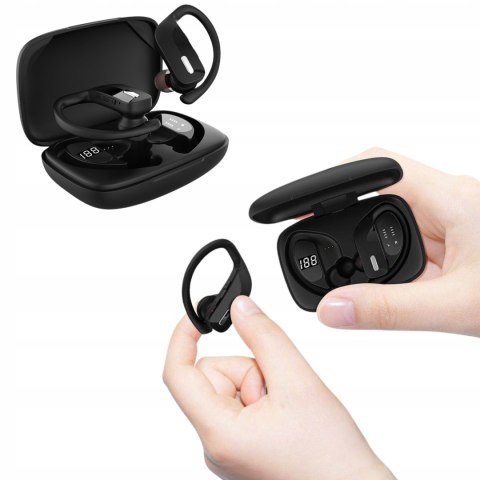 Bezprzewodowe Słuchawki T17 Bluetooth 5.3, Wodoodporne, Z Redukcją Szumów