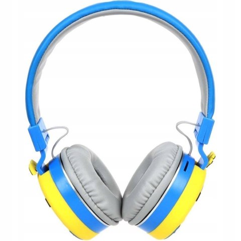 Dziecięce Słuchawki Bluetooth Minionki Nauszne Z Mikrofonem Usbc 8H Bateria