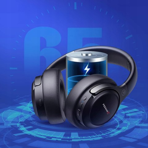 Feegar Mello Bt 5.3 Słuchawki 65H, 6Eq, Mikrofon, Składane, Usb-C, 3.5Mm