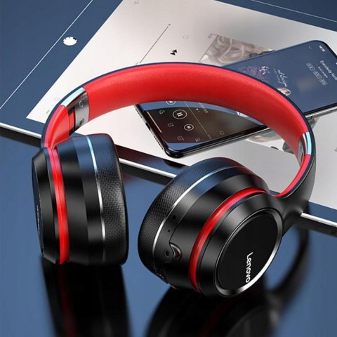 Lenovo Hd200 Bluetooth 5.0 Gamingowe Słuchawki Nauszne, 20H Muzyki, Ipx4