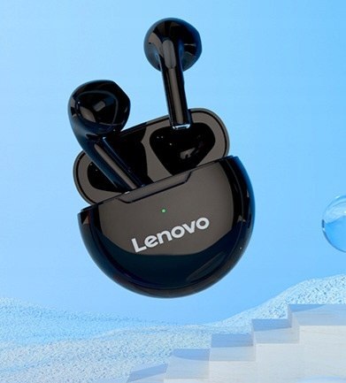 Lenovo Ht38 Słuchawki Bezprzewodowe Douszne Bluetooth Z Powerbankiem 2024