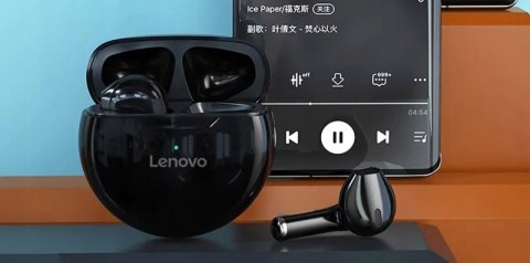 Lenovo Ht38 Słuchawki Bezprzewodowe Douszne Bluetooth Z Powerbankiem 2024