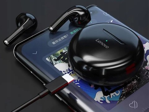 Lenovo Ht38 Słuchawki Bezprzewodowe Douszne Bluetooth Z Powerbankiem 2024