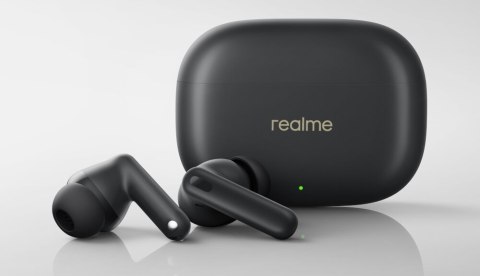 Realme Buds T300 Anc Bluetooth Słuchawki 40H Ip55 Dolby Atmos 360° Czarny