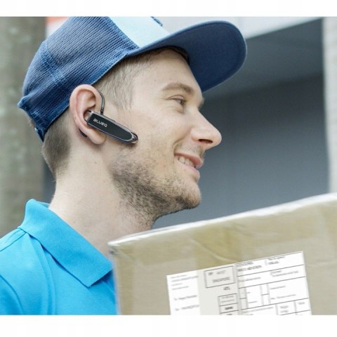 Słuchawka Bluetooth 5.0 Z Mikrofonem Cvc 6.0, 22H Muzyki, 30 Dni Czuwania