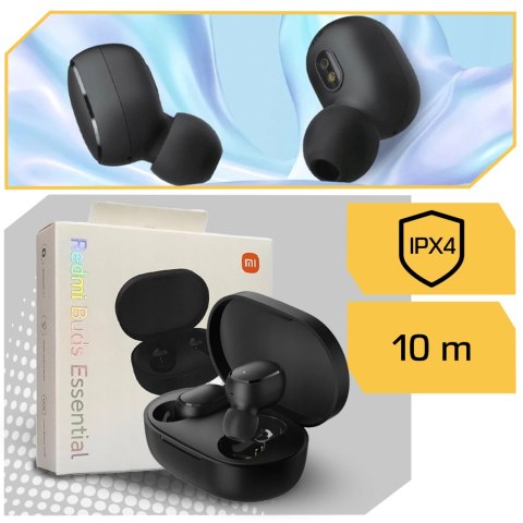 Słuchawki Bezprzewodowe Xiaomi Redmi Buds Essential Bluetooth 5.2 Hd Dźwięk