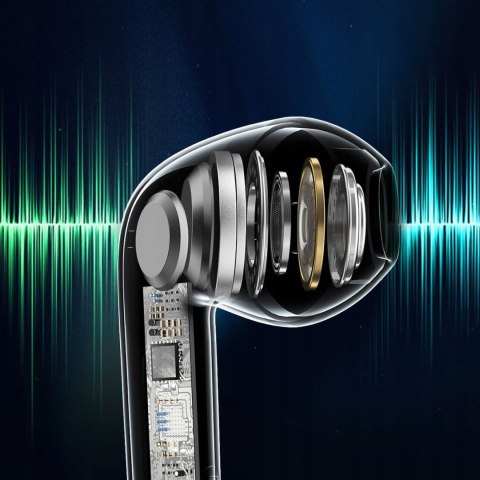 Słuchawki Bluetooth 5.3 Tws Dudao U15pro, Usb-C, Led, 12M Zasięg, Czarne