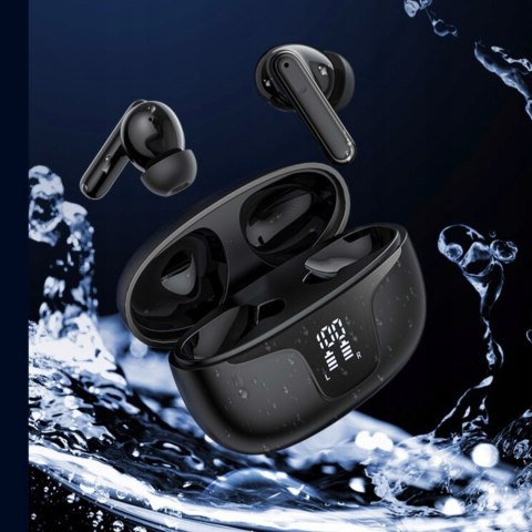 Słuchawki Bluetooth Tws Xy19 Z Anc, Powerbank, Wodoodporne, Mikrofon