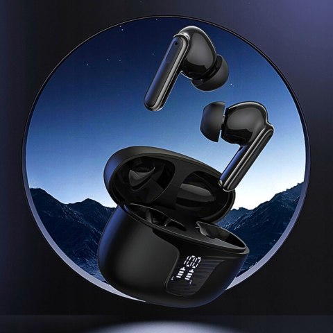 Słuchawki Bluetooth Tws Xy19 Z Anc, Powerbank, Wodoodporne, Mikrofon
