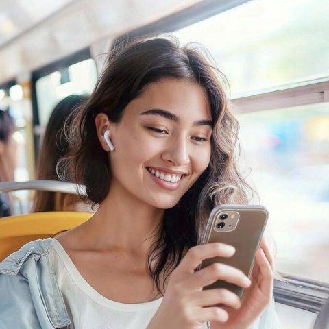 Soundcore K20i Bluetooth 5.3 Douszne Słuchawki Białe 36H Czasu Działania
