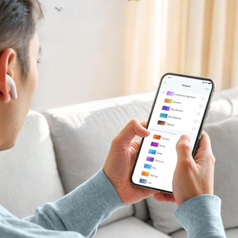Soundcore K20i Bluetooth 5.3 Douszne Słuchawki Białe 36H Czasu Działania