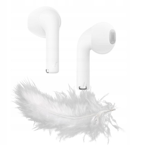 Soundcore K20i Bluetooth 5.3 Douszne Słuchawki Białe 36H Czasu Działania