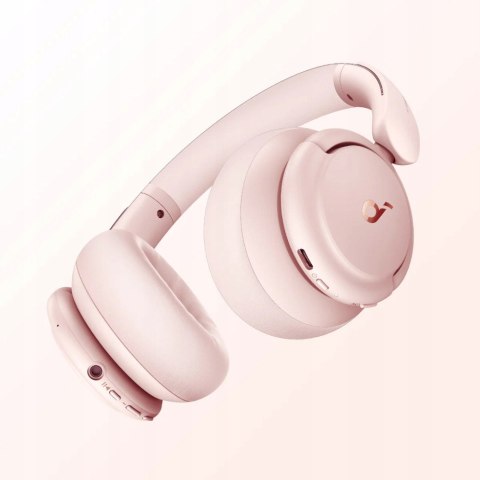 Soundcore Q30 Bezprzewodowe Anc Słuchawki Hi-Res 70H Różowe Bluetooth 5.3