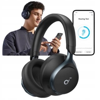 Soundcore Space One Czarne Anc Ldac Hi-Res 40H Redukcja Szumów 5 Poziomów