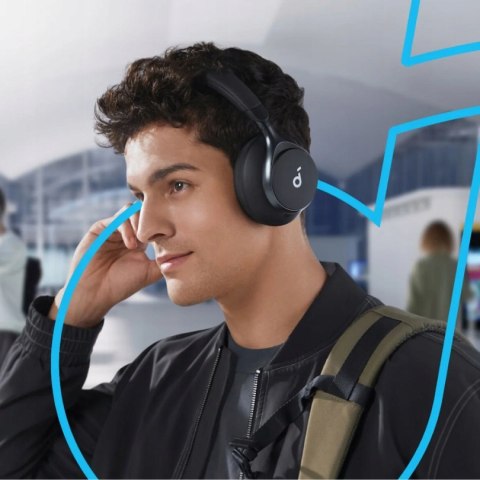 Soundcore Space One Czarne Anc Ldac Hi-Res 40H Redukcja Szumów 5 Poziomów
