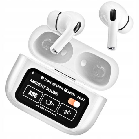 Bezprzewodowe Słuchawki Anc A9 Pro Dotykowy Ekran Bluetooth 5.4 Wodoodporne