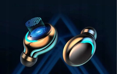 Bezprzewodowe Słuchawki Bluetooth Tws F9 Z Powerbankiem I Redukcją Szumów