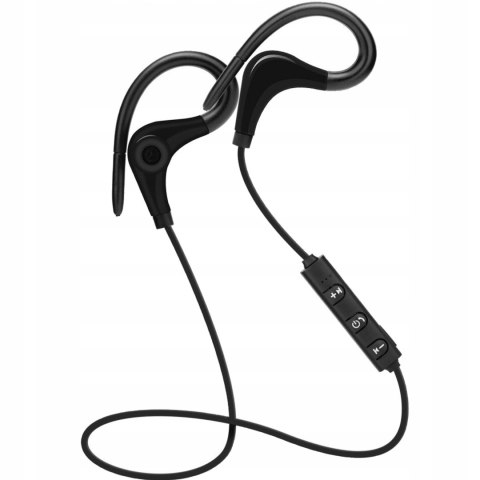 Bezprzewodowe Słuchawki Sportowe Bluetooth 4.0 Z Mikrofonem Do Biegania