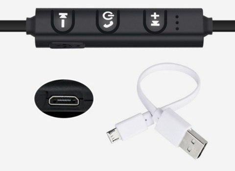 Bezprzewodowe Słuchawki Sportowe Bluetooth 4.0 Z Mikrofonem Do Biegania