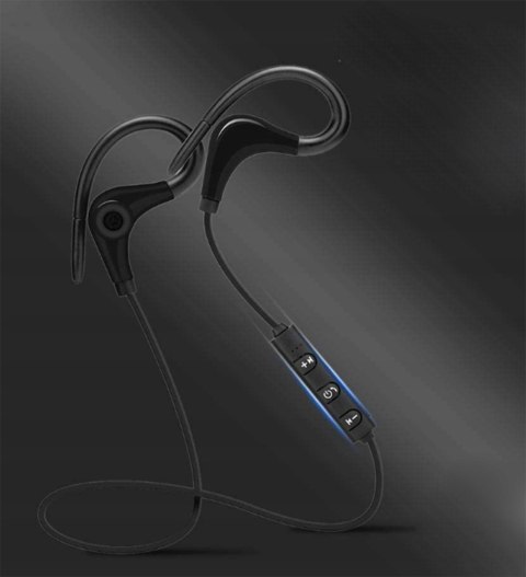 Bezprzewodowe Słuchawki Sportowe Bluetooth 4.0 Z Mikrofonem Do Biegania