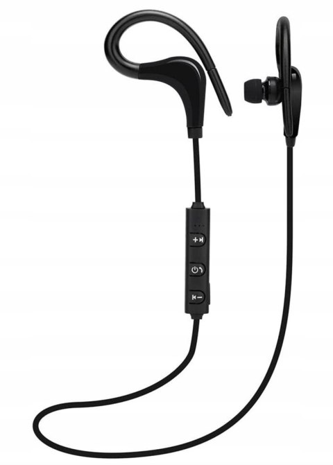Bezprzewodowe Słuchawki Sportowe Bluetooth 4.0 Z Mikrofonem Do Biegania