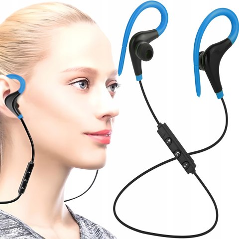 Bezprzewodowe Słuchawki Sportowe Bluetooth Z Redukcją Szumów I Mikrofonem