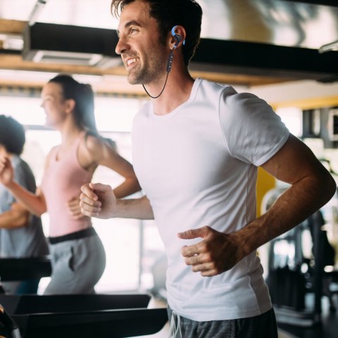 Bezprzewodowe Słuchawki Sportowe Bluetooth Z Redukcją Szumów I Mikrofonem