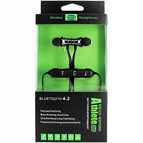 Bezprzewodowe Słuchawki Sportowe Bluetooth Z Redukcją Szumów, Mikrofon