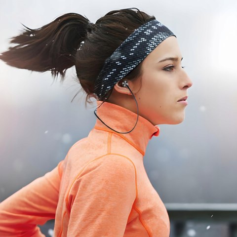 Bezprzewodowe Słuchawki Sportowe Bluetooth Z Redukcją Szumów, Mikrofon