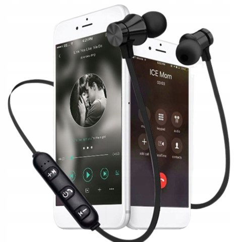 Bezprzewodowe Słuchawki Sportowe Bluetooth Z Redukcją Szumów, Mikrofon